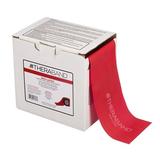 TheraBand Professional Non-Latex Resistance Bands 50 Yard Roll Dispenser Box Red Medium Beginner Level 3