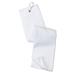 Port Authority Men s Grommeted TriFold Golf Towel OSFA White