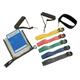 Cando Adjustable Exercise Band Kit 5 Band Yellow/Red/Green/Blue/Black