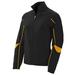 Augusta Ladies Water Resistant Poly/Span Jacket - BLACK/ GOLD - 2XL 3782