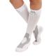Mojo Compression Socks for Women and Men Circulation 20-30mmHg - White X-Large