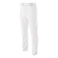 A4 NB6162 Youth Pro Style Open Bottom Baggy Cut Baseball Pants White44 Extra Small