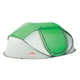 Coleman 4-Person Instant Pop-Up Tent 1 Room Green