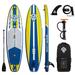 Scott Burke 10 Quest Inflatable Stand Up Paddle Board (I-SUP) Package