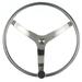 Seachoice 3 Spoke Sports Steering Wheel w/ Turning Knob Fits 3/4 In. Tapered Shaft 15.5 In. Diameter