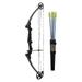 Genesis Original Compound Bow and Arrow Kit Left Handed Carbon