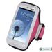 Sports Armband Case Pouch for Apple iPhone X iPhone 8/ 7 iPhone 6S/ 6 - Pink + MND Mini Stylus