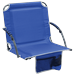 Bleacher Boss Stadium Seat with Arms - Blue