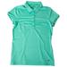 Nike Women s Dri-Fit Mini Stripe Golf Polo Emerald Green