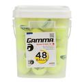 GAMMA Sports Bucket-o-Balls Tennis (48 balls)