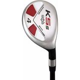 Majek Golf Senior Lady #4 Hybrid Lady Flex Right Handed Utility L Flex Club with Premium Ladies Arthritic Grip