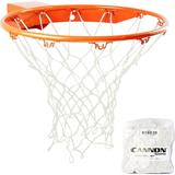 Cannon Sports Basketball White Nylon Net - Standard 12 Loop Rim Fit