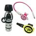 Palantic AS101 YOKE/SCAS2061 Travel Lite Regulator & Octopus Combo Pink(01)