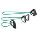 CanDo exercise Tubing-with-Handles full body set (1 ea: 18 36 48 ) green