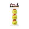 Wilson US Open Starter Junior Tennis Balls 3-Ball Pack Ages 9-10