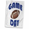 3dRose Game day. Football. - Towel 15 by 22-inch