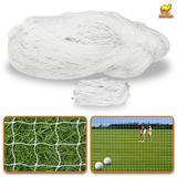 Strong Camel Sports Netting Replacement Nylon Barrier Net Multi-Sport Use Golf Net LaCrosse Street Hockey Netting-12 x 12