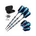 Viper Astro Tungsten Soft Tip Darts Blue Rings 16 Grams with Travel Case Blue