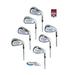 AGXGOLF Men s Tour Cavity Stainless Steel Irons Set; Regular Flex Regular Length; 4-9 Irons + Pitching Wedge + Sand Wedge: Right Hand