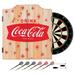 Coca Cola Dart Cabinet Set with Darts and Board Star