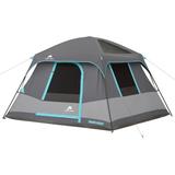 Ozark Trail 10 x 9 6-Person Dark Rest Cabin Tent w/Skylight Ceiling Panels 15.4 lbs