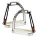 Jacks 823-4-3-4 Peacock Stirrups with Pad - 4.75 in.