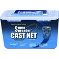 Fitec 10860 SS1000 Super Spreader Cast Clear Mono 6 x 3/8 Mesh Fishing Net