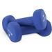 Yes4All Neoprene Coated Dumbbell Hand Weight Sets of 2 - Multiple Weight Options with 15 Colors Anti-roll Anti-Slip Hexagon Shape