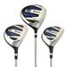 Ram Golf EZ3 Mens Steel Wood Set - Driver 3 & 5 Wood - Headcovers Included