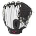 Mizuno Prospect Finch Series Youth Softball Glove 11.5 Size 11.5 Right Hand: White/Black (R009)
