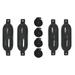 Extreme Max 3006.7521 BoatTector Inflatable Fender Value 4-Pack - 4.5 x 16 Black