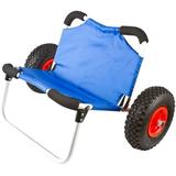 Elevate Outdoor KC-DOLLY-SEAT Hybrid Wide Hull Kayak and Canoe Dolly Cart with Seat