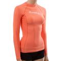 O Neill women s basic skins long sleeve rashguard L Light grapefruit (3549)