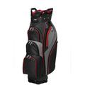 Majek Premium Men s Black Red Charcoal Golf Bag 9.5 inch 14-way Friendly Separator Top with Putter Sleeve