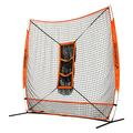 CHAMPRO MVP Portable Baseball/Softball Training Screen with 3-Pocket Net Attachment 7 x7