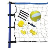 Portable Volleyball Net Posts Ball & Pump Set