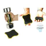 ADVANCE GRIP - Multi Purpose Fitness Lifting Double Sided NEOPRENE Grips Gloves 1 Pair Weight Lifting Training Glove Workout Gym Palm Exercise Gloves Men & Women Grip Pad - YELLOW