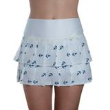 Faye+Florie Women s Lisa Tennis Skirt (Anchors Large)