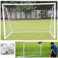 Yosoo Full Size Football Soccer Net Sports Replacement Soccer Goal Post Net for Sports Match Training Goal Net Soccer Equipment