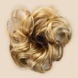 Madison Braids Womens Ponytail Holder Bun Hair Extension - Synthetic Hair - Top Knot - Sunset Blonde