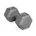 CAP Barbell 75lb Cast Iron Hex Dumbbell Single