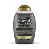 OGX Purifying + Charcoal Detox Shampoo for Buildup Removal and Light Nourishment No Sulfates 13 Fl Oz