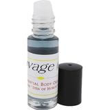 Sauvage - Type For Men Cologne Body Oil Fragrance [Roll-On - Clear Glass - Dark Grey - 1/8 oz.]