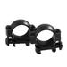 Traditions Scope Rings Matte Black 1 Medium