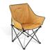 ARROWHEAD OUTDOOR Portable Folding Camping Quad Bucket Chair Compact Heavy-Duty Steel Frame Supports up to 250lbs | Includes Carrying Bag | USA-Based Support (Tan)