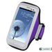 Premium Sport Armband Case for Apple iPhone 5S/ iPhone 5C/ iPhone 5 (Purple) + Mini Smart Phone Touch Screen Stylus