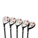 LEFT HANDED Majek Petite Senior Ladies (55+ Years) Golf Clubs All Ladies Hybrid Set Includes: #6 7 8 9 PW New Utility L Lady Flex Club (Petite - 5 to 5 3 ) with Premium Ladies Arthritic Grip