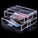 Felji Acrylic jewelry and Makeup Organizer with 2 Drawers 1005-3