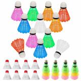 6 PCS Shuttlecock Nylon Feather Badminton Birdies Training Sport Sturdy Shuttles