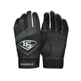 Louisville Slugger Genuine Youth Batting Gloves - Large Black